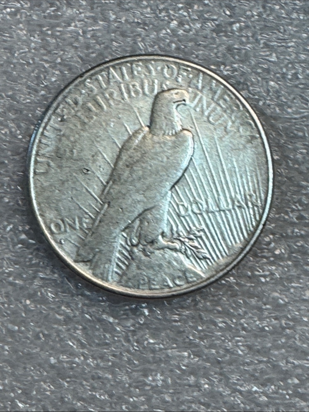 Vintage 1926 Peace Silver Dollar - Picture 2 of 2